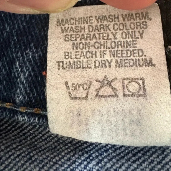 Vintage Action West Blue Jeans. - Picture 7 of 8